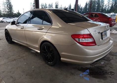 2010 Mercedes-Benz C 300 Sport from USA, damaged, VIN WDDGF5EB8AR098721